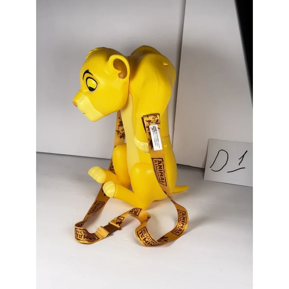 Disney The Lion King Simba Popcorn Bucket w/ Strap Animal‎ Kingdom Collectible
